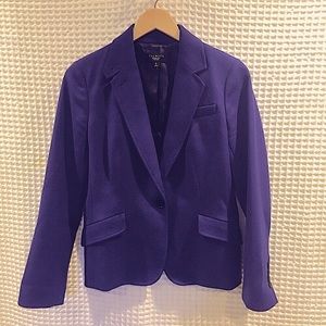 Like New Talbots blue color wool blazer